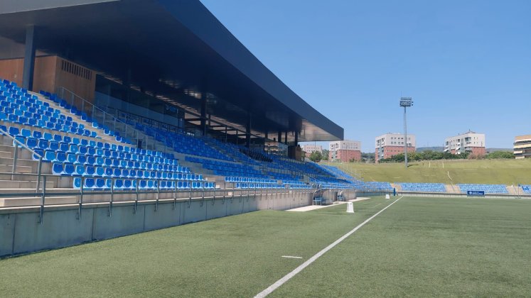 Inici de les obres a l’Estadi Municipal