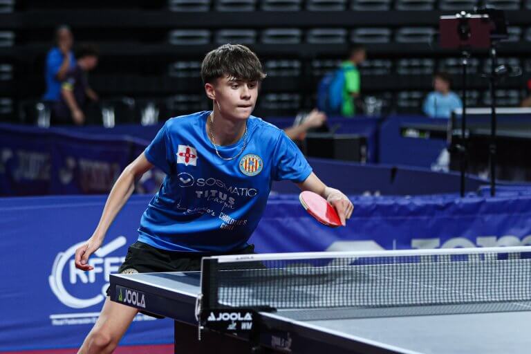 Roger Quesada, del CTT Badalona, campió d’Espanya infantil