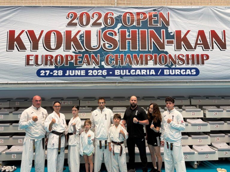 El Dojo Urban tanca una temporada històrica amb un Campió d’Europa i cinc medalles al Campionat d’Europa de Kyokushin Kan