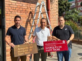 Comença la renovació de les plaques de carrers i places de la ciutat